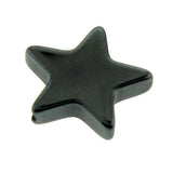 Non-Magnetic Hematite Star Beads NMH18