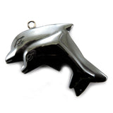 Double Dolphin Pendant PT04