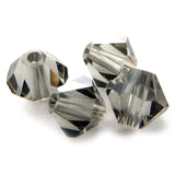 4mm Swarovski Crystals Black Diamond S4C02