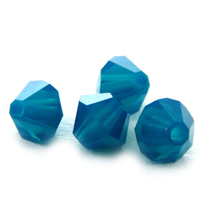 4mm Swarovski Crystals Caribbean Blue Opal S4C20