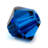 4mm Swarovski Crystals Capri Blue S4C21