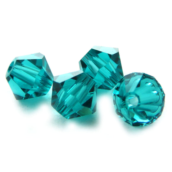 4mm Swarovski Crystals Blue Zircon S4C22