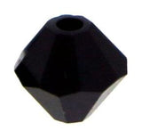 4mm Swarovski Crystals Jet S4C23 - Mi Amore