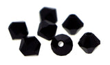 4mm Swarovski Crystals Jet S4C23 - Mi Amore