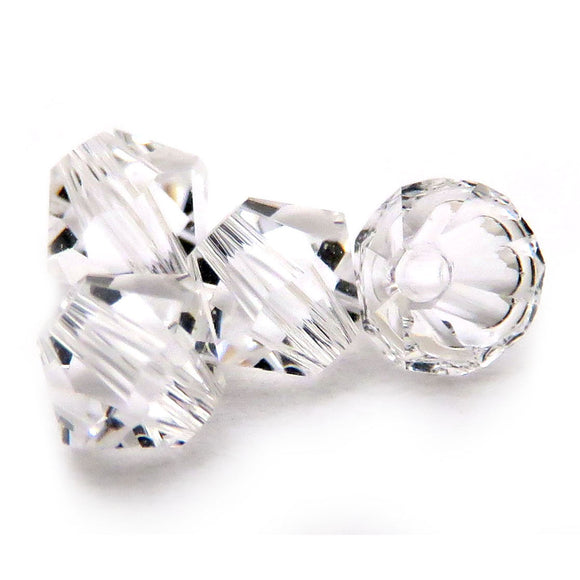 4mm Swarovski Crystals Clear S4C24
