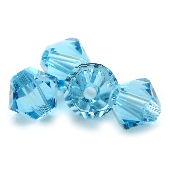 4mm Swarovski Crystals Aquamarine S4C34