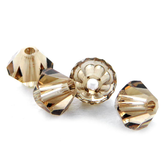4mm Swarovski Crystals Colorado Topaz S4C42