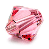 6mm Swarovski Crystals Light Rose S6C09