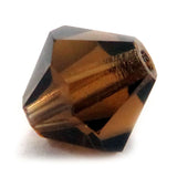 6mm Swarovski Crystals Smoked Topaz S6C31