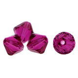 6mm Swarovski Crystals Fuchsia S6C39