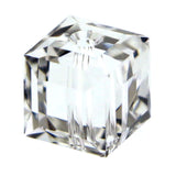 8mm Swarovski Crystal Cubes Clear S8CB01