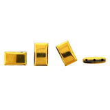 5X17X10mm Gold Magnetic Spacer 3-Hole Thin Pillow 50pc SPMG31