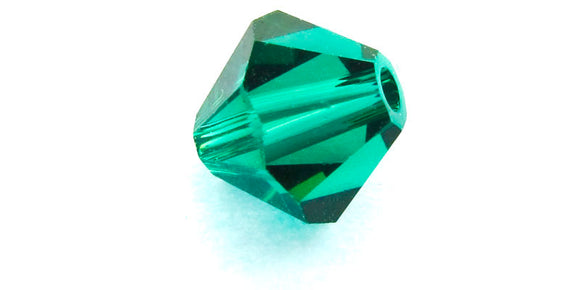 6mm Swarovski Crystals Emerald S6C24